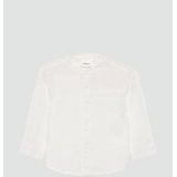 s.Oliver - Overhemd - Wit - Regular Fit - Lange Mouw