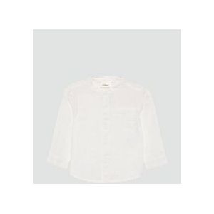 s.Oliver - Overhemd - Wit - Regular Fit - Lange Mouw