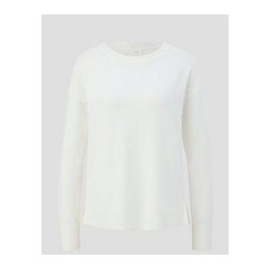 Gebreide Trui - Effen - Knitwear - Ronde Hals - Lange Mouw