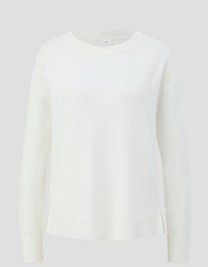 Gebreide Trui - Effen - Knitwear - Ronde Hals - Lange Mouw