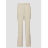 Broek - Hoog Uitgesneden - Rechte Pijpen - Gestructureerd Wafel Piqué