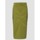 Rok - Midi Cargorok - Met Cargozakken - Hoog Oplopende Pasvorm