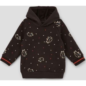 Sweatshirt met capuchon en print all-over