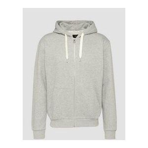 Sweatvest - Grijs - Katoen - Regular Fit