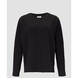 Hoodie - Zwart - Stretchaandeel - Zonder Capuchon