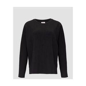 Hoodie - Zwart - Stretchaandeel - Zonder Capuchon