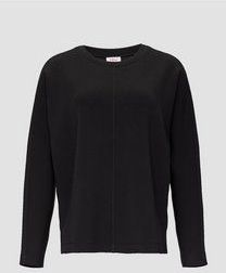 Hoodie - Zwart - Stretchaandeel - Zonder Capuchon