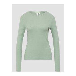 Longsleeve - Katoen - Elastisch - Geribbeld - Ronde Hals - Lange Mouwen