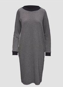 Jerseyjurk - Houndstooth-stijl - Losse Pasvorm - Lange Mouwen - Steekzakken