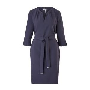 Tuniekjurk - Effen - Lichte Stof - Driekwart Mouw - Normale Pasvorm