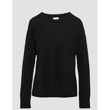s.Oliver - Trui - Zwart - Knitwear - Lange Mouw