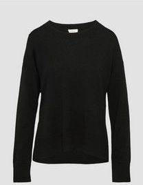 s.Oliver - Trui - Zwart - Knitwear - Lange Mouw
