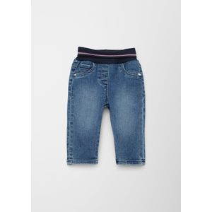 Jeans met omslagband