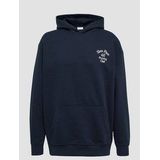 s.Oliver - 2169920 - Sweatshirt - Diep Blauw - Heren