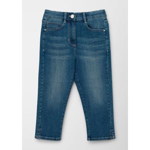 Slim: jeans met capri-look