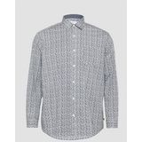 Overhemd - Slim Fit - Stijlvol Patroon - Klassieke Kent-kraag