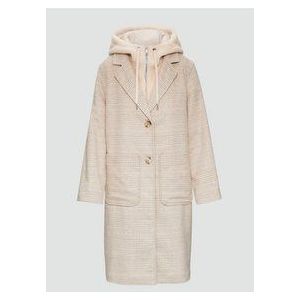 s.Oliver Tussenmantel  beige / wit