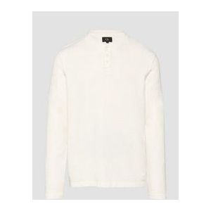 Henley Longsleeve - Grijs - Katoen
