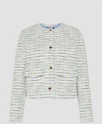 s.Oliver BLACK LABEL Tussenjas  marine / lichtblauw / wit