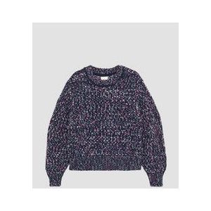 s.Oliver - Trui - Marine - Ronde Hals - Lange Mouw