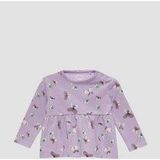 T-shirt - Lange Mouwen - Katoenmix - Voor Baby's van 0-2 Jaar