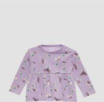 T-shirt - Lange Mouwen - Katoenmix - Voor Baby's van 0-2 Jaar