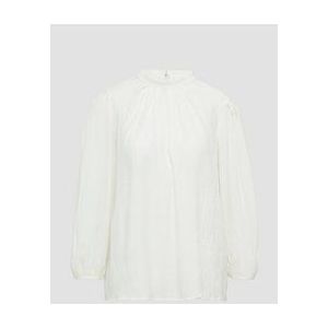 QS - Blouse - Ecru - Blouseshirt - Pofmouwen - Knoopsluiting