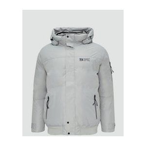 Buitenjas - Waterafstotende Blouson - Met Afneembare Capuchon - Warme Vulling - Fleecevoering