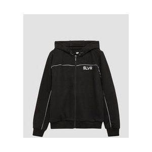 s.Oliver - Sweatvest - Met Capuchon - Katoenmix - Reflecterende Details