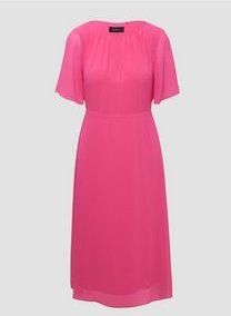 Jurk - Midi - Chiffon - Zwart