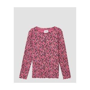 s.Oliver - CASUAL - Slim Fit Shirt - Katoenmix - Lange Mouwen - All-over Motief