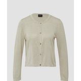 s.Oliver - BLACK LABEL - Vest - Slim-Fit - Zwart