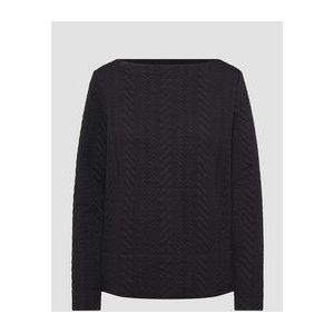 Sweater - Effen - Sweatstof - Losse Pasvorm - Lange Mouw