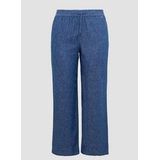 Broek - Denimlook - Wijd - Casual - Linnenmix