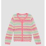 Vesten - Gebreid Vest - Strepen - Ajour