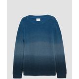 s.Oliver - Trui - Nachtblauw - Katoen - Lange Mouw