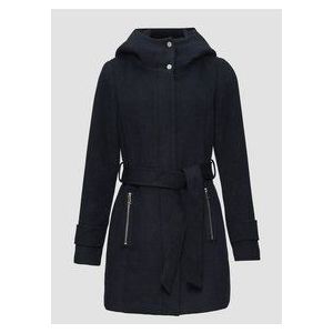 Korte Wollen Mantel - Strikceintuur - Winterjassen