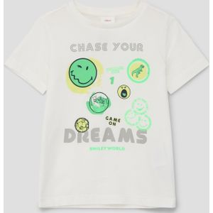 T-shirt met Smiley®-print op de voorkant