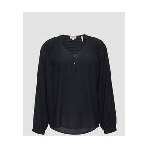 Blouse - Viscose - Gesmokte Details