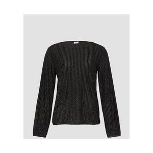 T-shirt - Lange Mouwen - Fluweel - Glitterstrepen