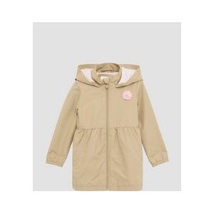 Mantel - A-lijn - Junioren - Met Vaste Capuchon - Bloemenapplicatie