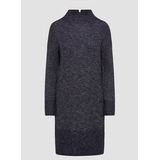 Jerseyjurk - Korte Gebreide Jurk - Knus - Met Col - Trendy