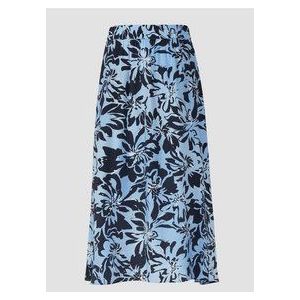 s.Oliver - A-lijnrok - Leoprint - Hoge Taille - Met Steekzakken