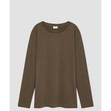 T-shirt - Zacht Katoen - Lange Mouwen - Normale Pasvorm - Ronde Hals