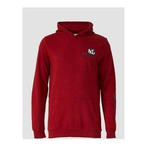 Hoodie - Katoenmix - Relaxed-fit - Met Lange Mouwen - Met Kangoeroezak