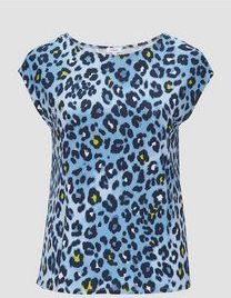 s.Oliver - T-Shirt - Lichte Jersey - Mouwloos - Relaxte Pasvorm