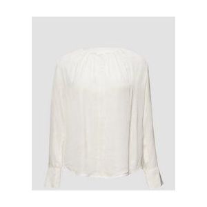 Blouse - Lange Mouwen - Viscosé Satijn - Normale Pasvorm