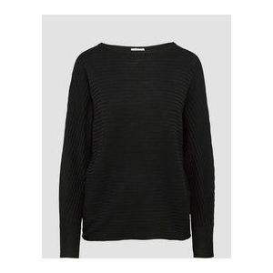 s.Oliver - Trui - Zwart - Gebreide Truien