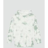 s.Oliver - Sweatshirt - Kiwi/Wit - Sweatstof - Ronde Hals