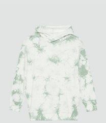 s.Oliver - Sweatshirt - Kiwi/Wit - Sweatstof - Ronde Hals